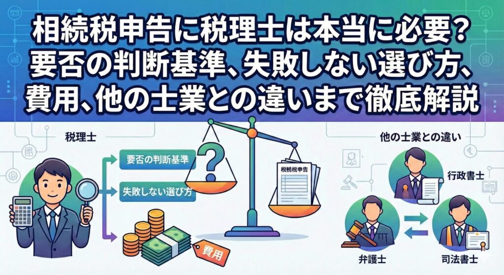 相続税申告　税理士