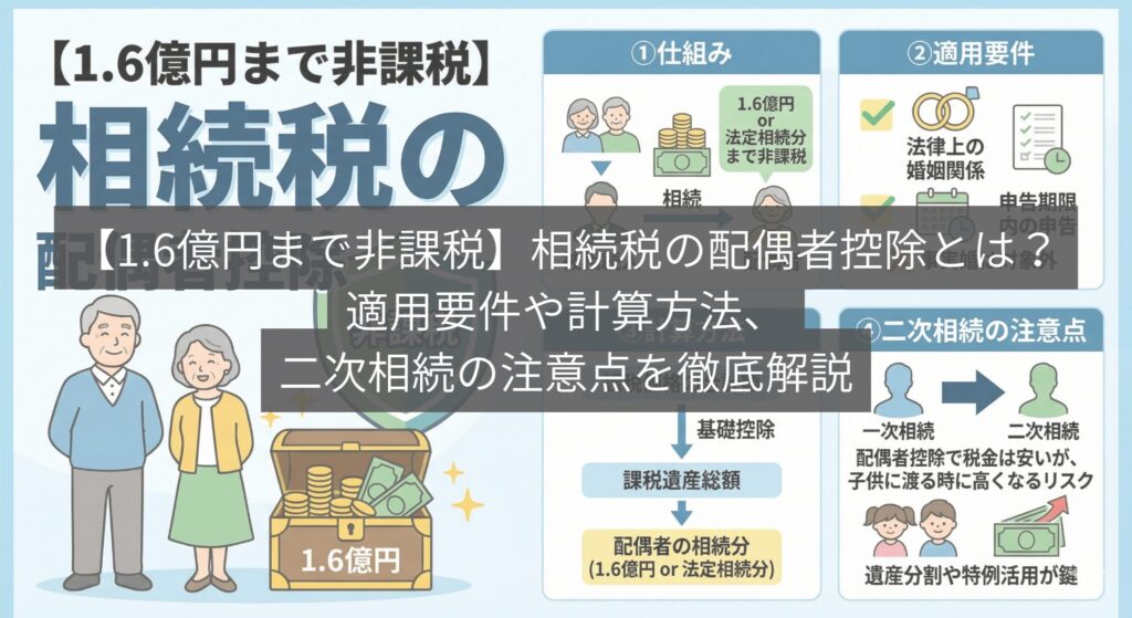 配偶者の税額軽減　1.6億円