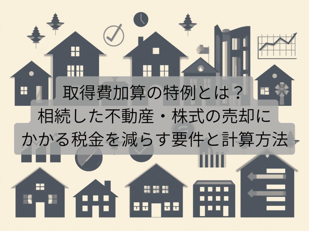 取得費加算の特例